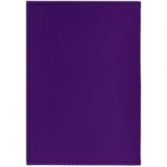 Обложка для паспорта Shall, фиолетовая фото 