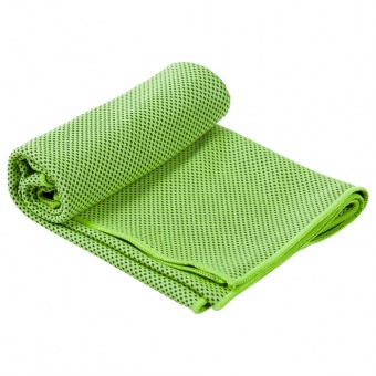 Охлаждающее полотенце Weddell, зеленое фото 
