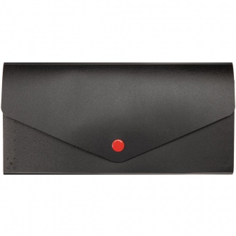 Органайзер для путешествий Envelope, черный с красным фото 