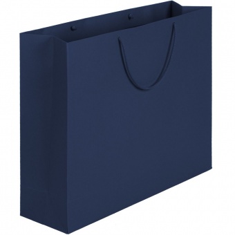 Пакет бумажный Ample Tote L, синий фото 