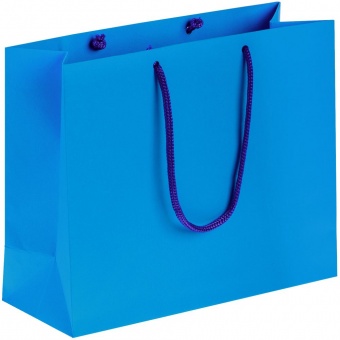 Пакет бумажный Porta S, голубой фото 