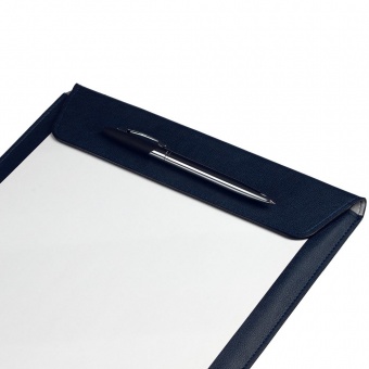 Папка-планшет для бумаг Petrus, темно-синяя фото 