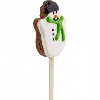 Печенье Sweetish Mini, в форме снеговика фото 