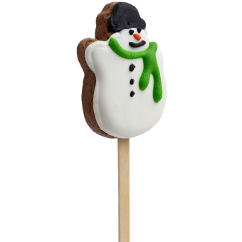 Печенье Sweetish Mini, в форме снеговика фото 