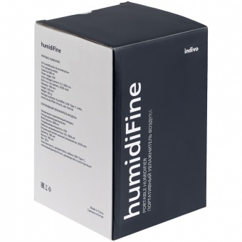 Переносной увлажнитель-ароматизатор humidiFine, белый фото 