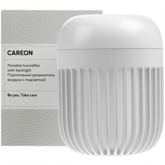 Переносной увлажнитель-ароматизатор с подсветкой PH11, белый фото 