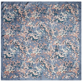 Платок Etincelle Silk, серо-голубой фото 