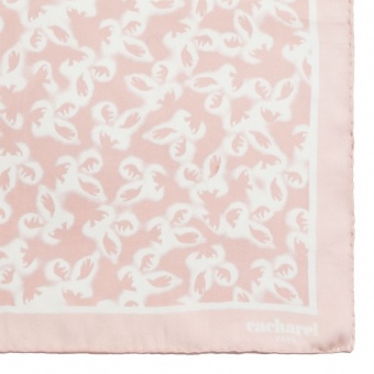 Платок Hirondelle Silk, розовый фото 