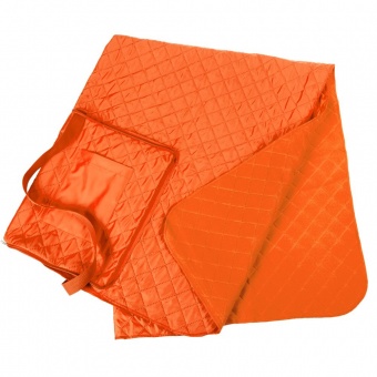 Плед для пикника Soft & Dry, темно-оранжевый фото 