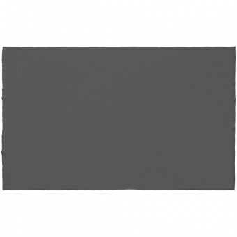 Плед Ornato, темно-серый (кварцевый меланж) фото 