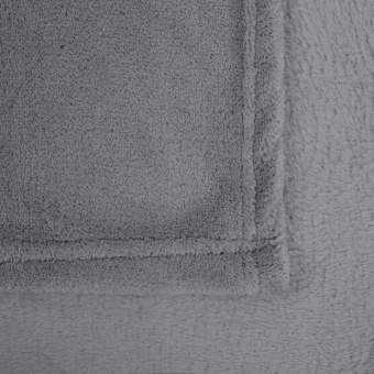Плед Plush, серый фото 