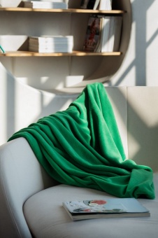 Плед Plush, зеленый фото 