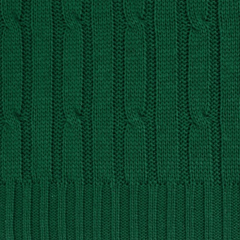 Плед Remit, темно-зеленый фото 