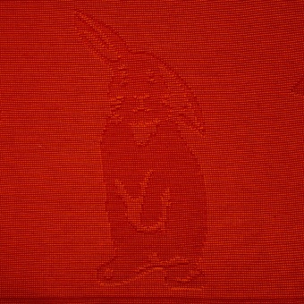 Плед Stereo Bunny, красный фото 
