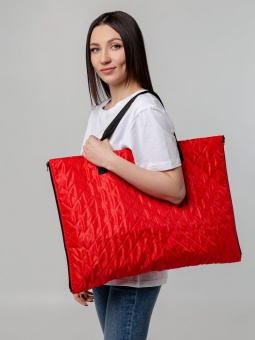 Плед-сумка для пикника Interflow, красная фото 