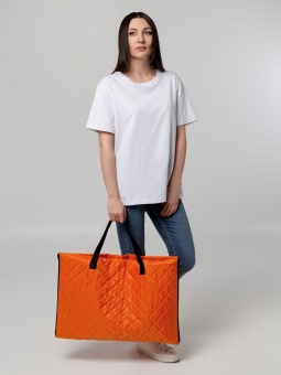 Плед-сумка для пикника Interflow, оранжевая фото 