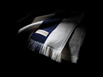Пляжное полотенце Ukiyo Yukari XL из переработанного хлопка AWARE™, 100x180 см фото 