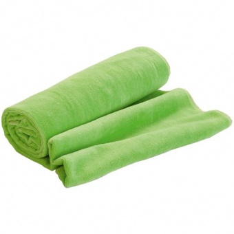Пляжное полотенце в сумке SoaKing, зеленое фото 