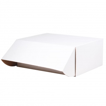Подарочная коробка универсальная малая, белая фото 