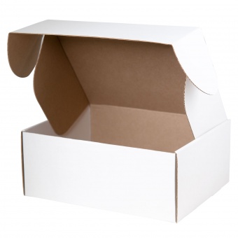 Подарочная коробка для набора универсальная, белая, 280*215*113 мм фото 