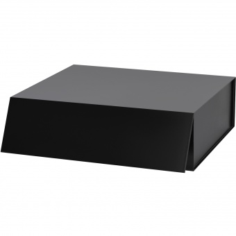 Подарочная коробка-трансформер большая, черная фото 