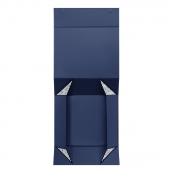 Подарочная коробка-трансформер большая, синяя фото 