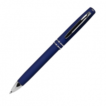 Подарочный набор Portobello/Rain синий (Ежедневник недат А5, Ручка, Смарт браслет, Внешний аккумулятор) фото 