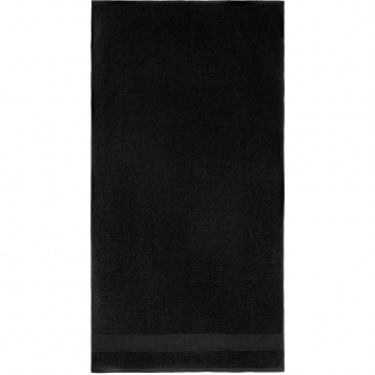 Полотенце махровое «Тиффани», малое, черное фото 