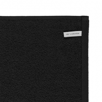 Полотенце Odelle ver.1, малое, черное фото 