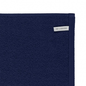 Полотенце Odelle ver.1, малое, темно-синее фото 