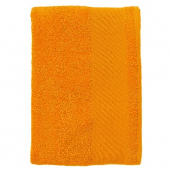 Полотенце махровое Island Small, оранжевое фото 