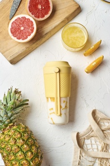 Портативный блендер Juicer, желтый фото 