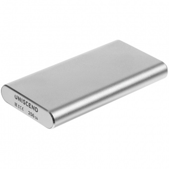 Портативный внешний диск SSD Uniscend Drop, 256 Гб, серебристый фото 