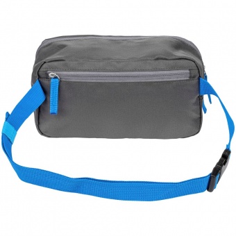 Поясная сумка Sensa, серая с синим фото 