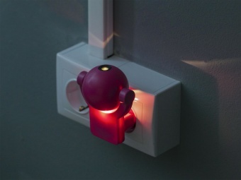 Проекционный светильник «Gauss Mood. Фея», настенный, розовый фото 
