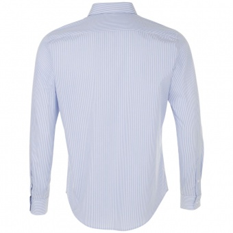 Рубашка мужская Beverly Men, белая с синим фото 6