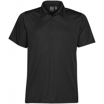 Рубашка поло мужская Eclipse H2X-Dry, черная фото 3