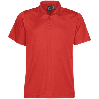 Рубашка поло мужская Eclipse H2X-Dry, красная фото 5
