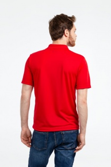Рубашка поло мужская Eclipse H2X-Dry, красная фото 8
