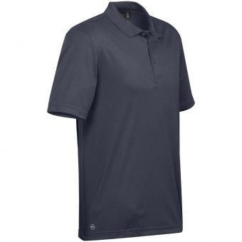 Рубашка поло мужская Eclipse H2X-Dry, темно-синяя фото 4