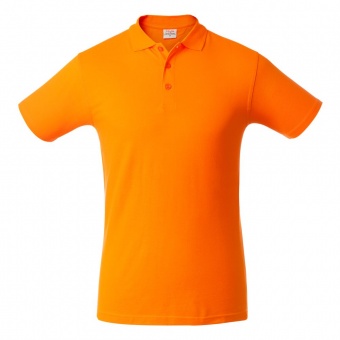 Рубашка поло мужская Surf, оранжевая фото 5
