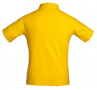 Рубашка поло Unit Virma, желтая фото 3