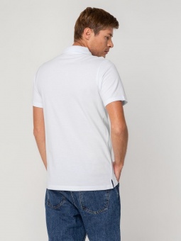 Рубашка поло мужская Virma Light, белая фото 12