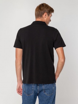 Рубашка поло мужская Virma Light, черная фото 12