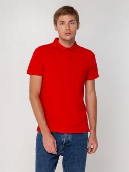 Рубашка поло мужская Virma Light, красная фото 12