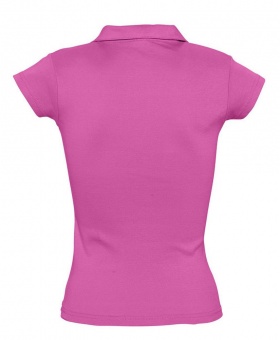 Рубашка поло женская без пуговиц Pretty 220, ярко-розовая фото 5
