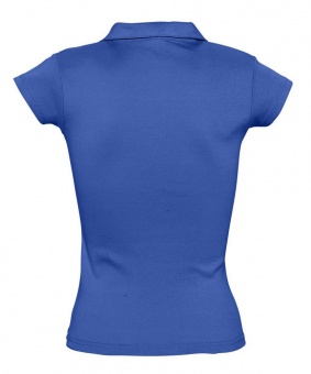 Рубашка поло женская без пуговиц Pretty 220, ярко-синяя (royal) фото 3