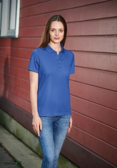 Рубашка поло женская Eclipse H2X-Dry, красная фото 3