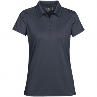 Рубашка поло женская Eclipse H2X-Dry, темно-синяя фото 3