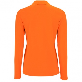 Рубашка поло женская с длинным рукавом Perfect LSL Women, оранжевая фото 9